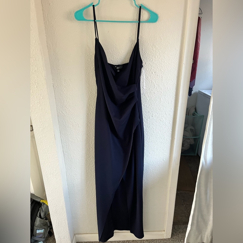 Lulu's Navy Maxi Dress